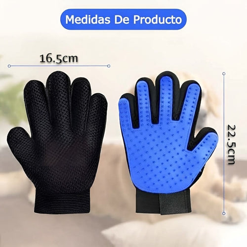 Guante quita pelusa para mascotas