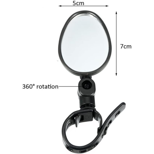 Espejo retrovisor para bicicletas (Pack de 2)