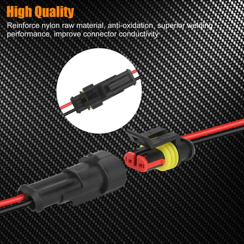 Conector de cable eléctrico a prueba de agua