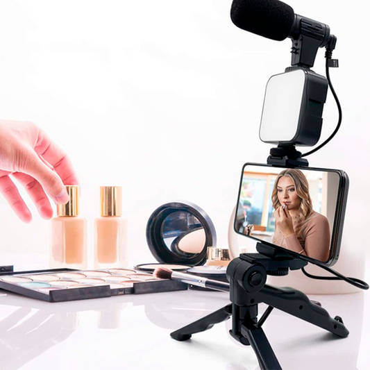 Kit de Blogger con Luz y Microfono