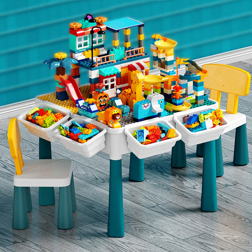 Mesa y silla multifuncional para ninos