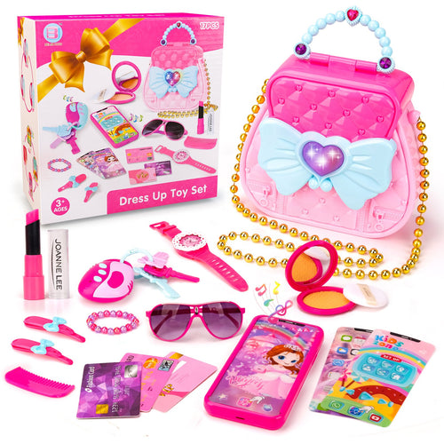 Cartera para ninas de 17 piezas