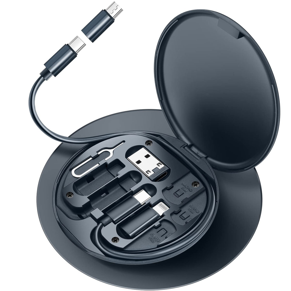 Kit de almacenamiento de tarjetas adaptadoras USB