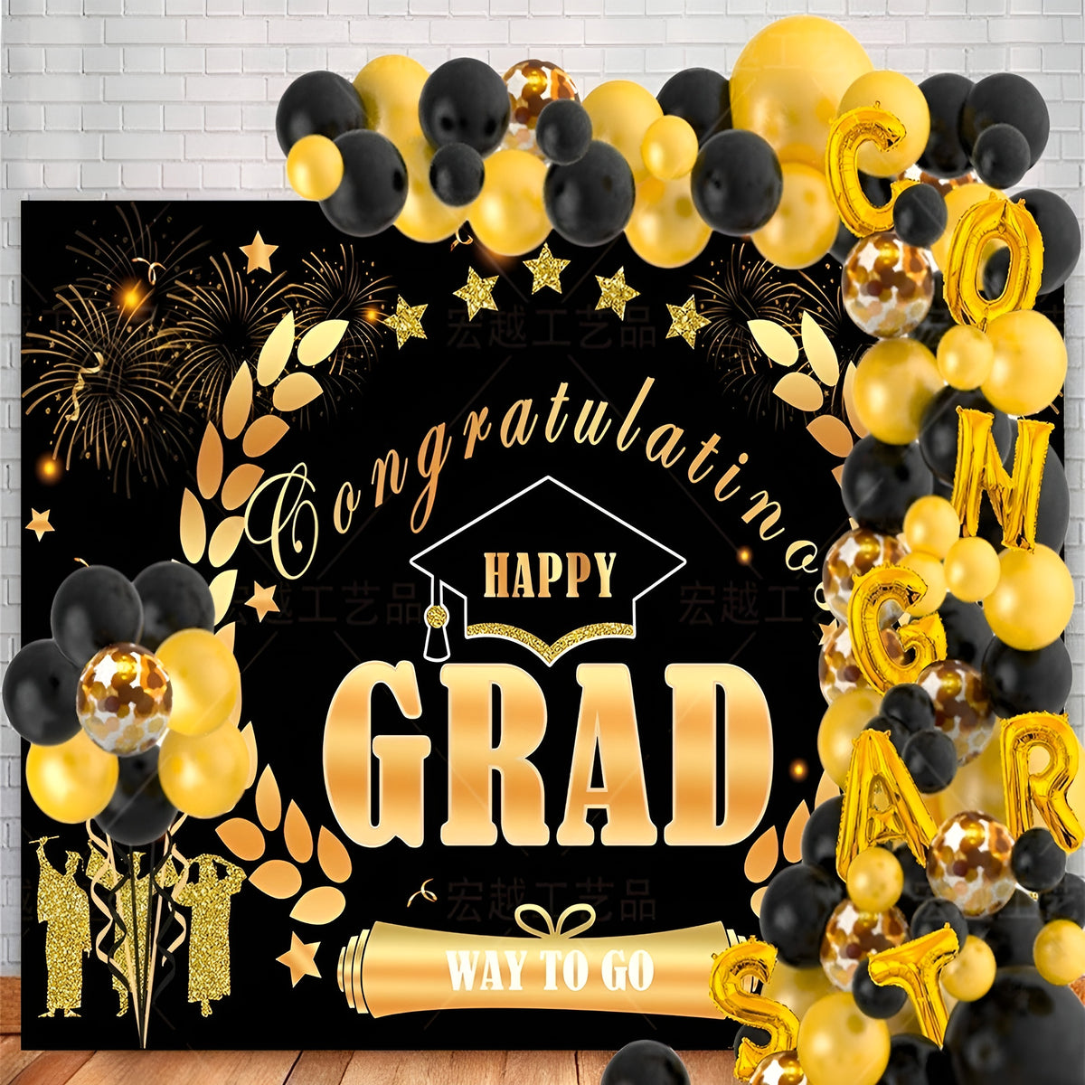 Kit de Globos de Graduacion