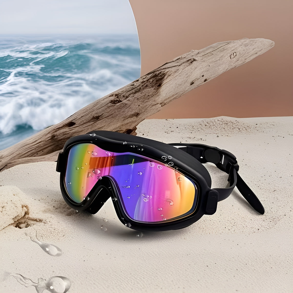 Lentes de Buceo Natacion UV piscina playa para adultos (2 unidades)