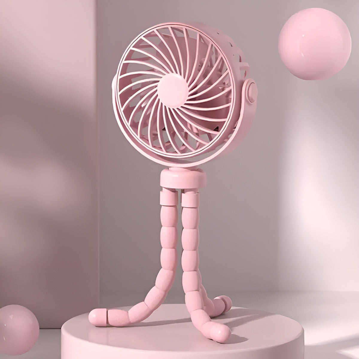 Mini ventilador con trípode