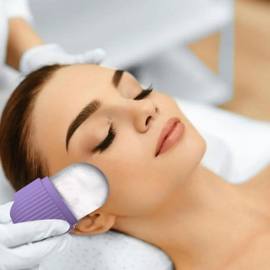 Rodillo facial de hielo