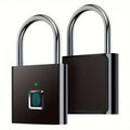 Candado con sistema de huellas dactilares – Vista detalle del producto – NQLN Store