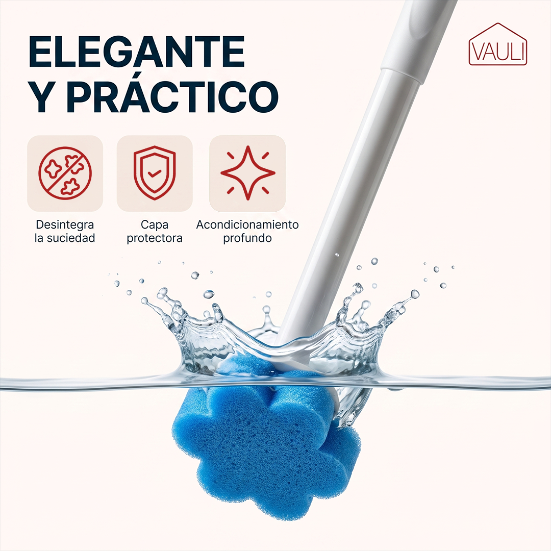 Limpiador de inodoros con 36 esponjas VAULI