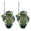 Reloj y radio tipo walkie talkie para ninos (Pack de 2) – Vista de cerca del producto – NQLN Store
