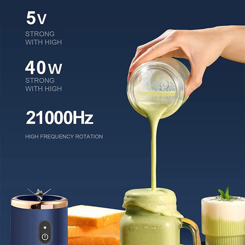 Licuadora vaso automatico portatil