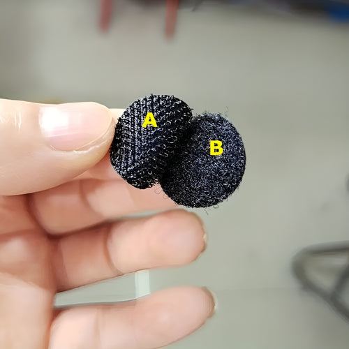 Pegatinas circulares de cierre magico (100 unidades)