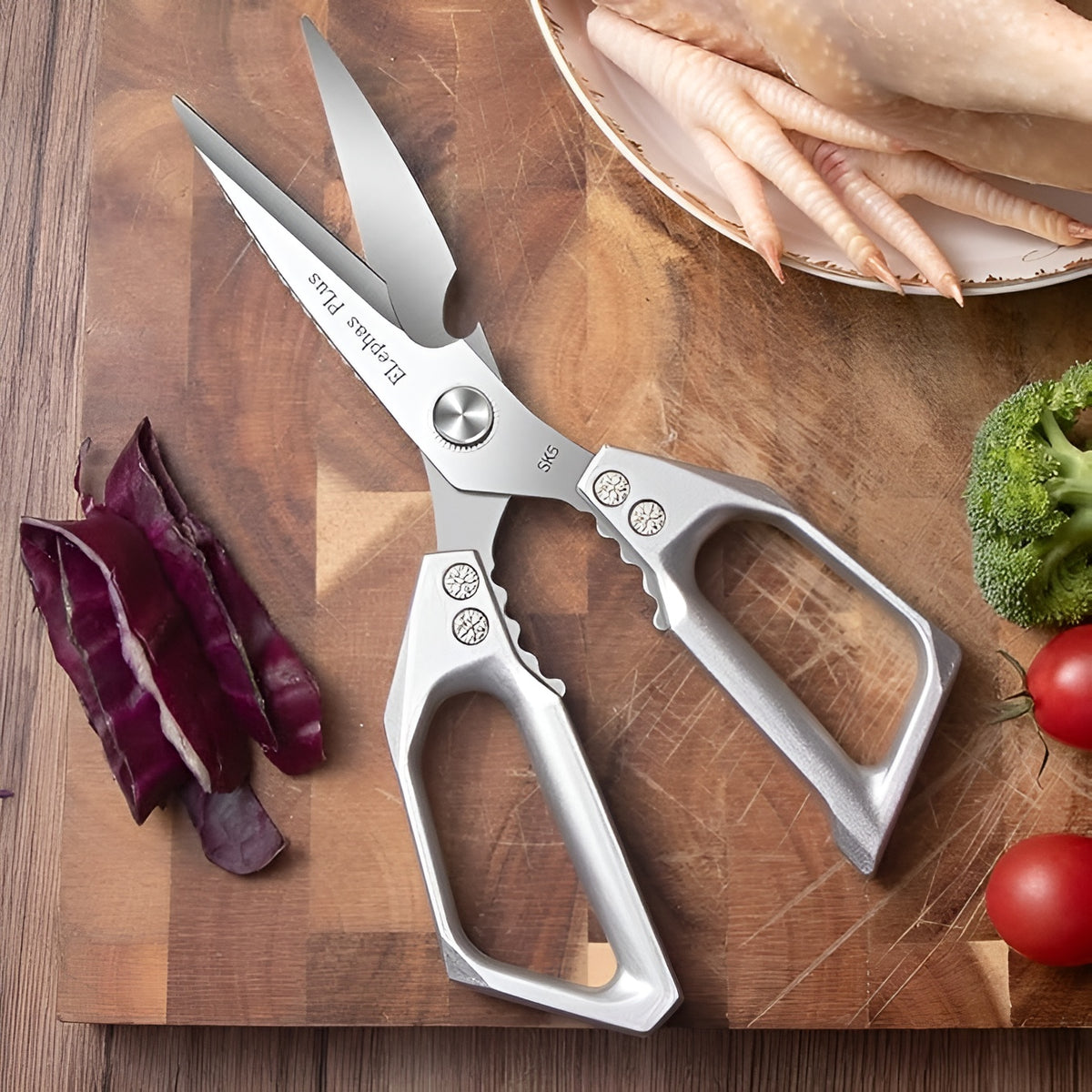Tijeras de cocina multifuncionales