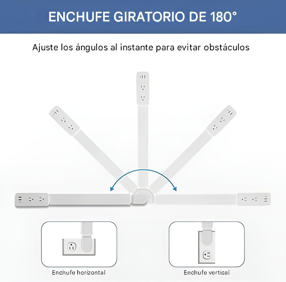 Extensor de Toma de Corriente Ajustable – Presentación del producto – Comprar en NQLN Store