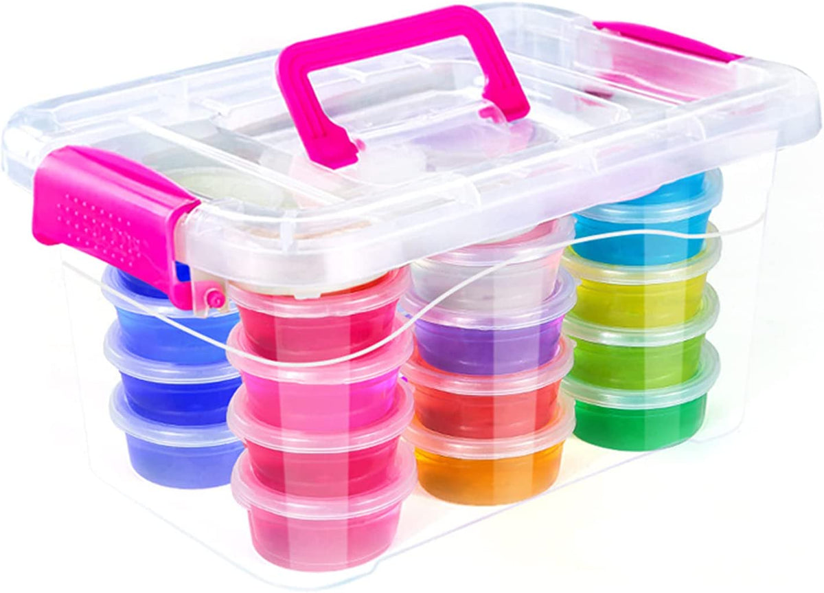 Kit de Slime con moldes y Mini Taza 12 piezas