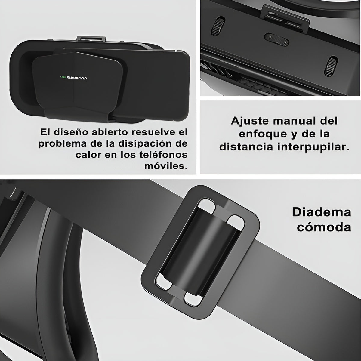 Lentes Realidad Virtual 3d para telefono