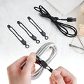 Organizador de cables elastico (Pack de 10)