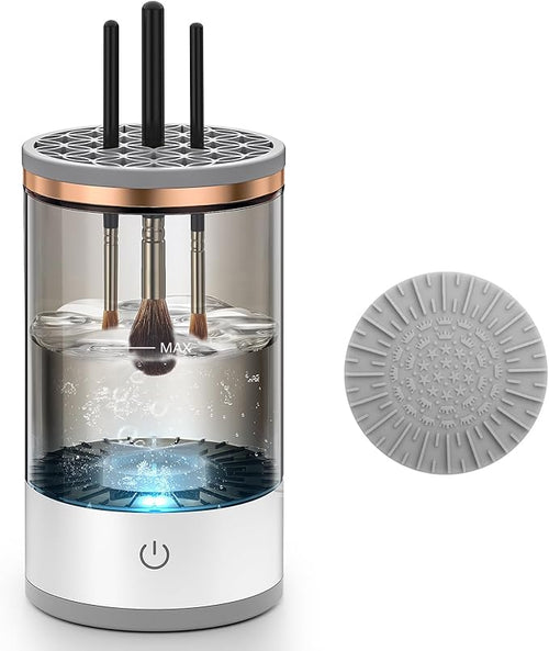 Máquina limpiadora de brochas de maquillaje