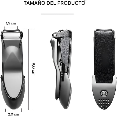 Cortauñas Acero inoxidable para hombre