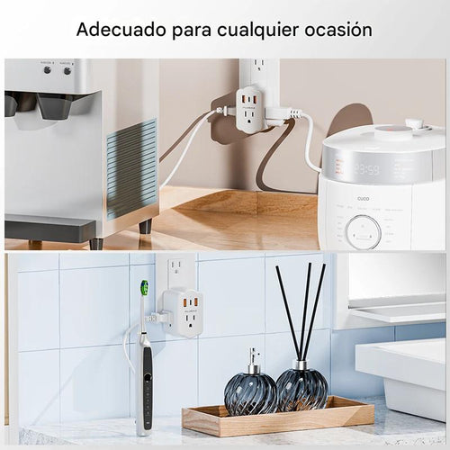 Adaptador de Pared con USB PUJIMAX (PACK 2)