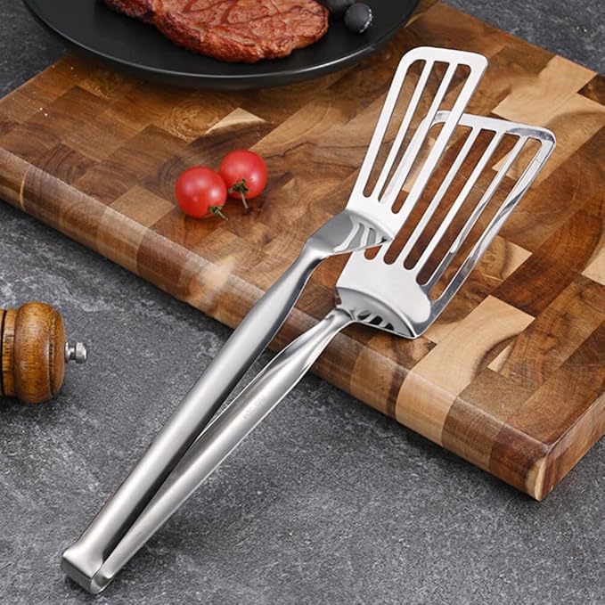 Espatula de acero inoxidable para cocinar