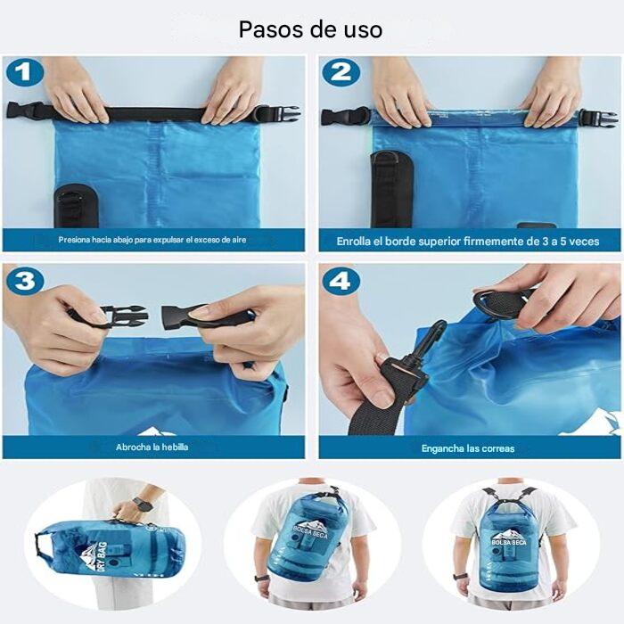 Bolso impermeable aprueba de agua – Al mejor precio en NQLN Store Caracas y Margarita