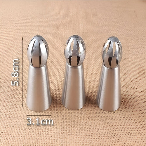 Puntas de glaseado para decoración (Set de 3)