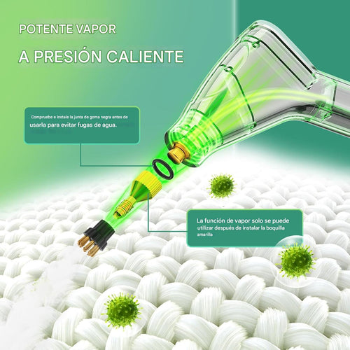 Limpiador a vapor de alta presion
