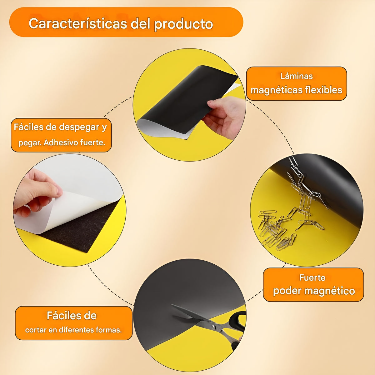 Papel Imantado (10 Hojas) para impresoras de tinta continua – Tienda online NQLN Store Venezuela
