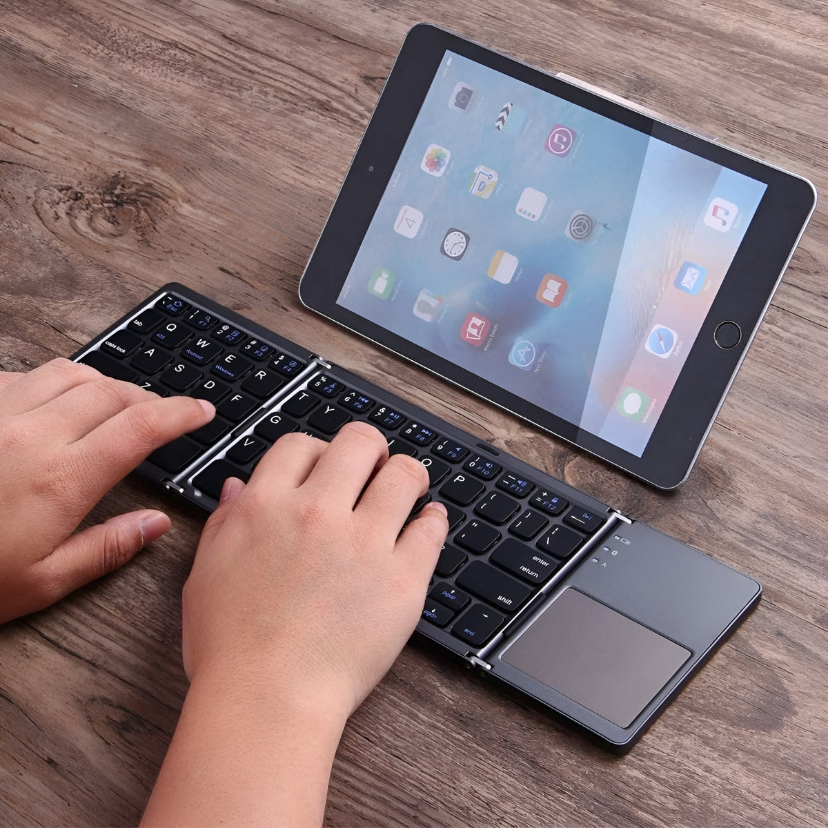 Mini Teclado Plegable con Bluetooth