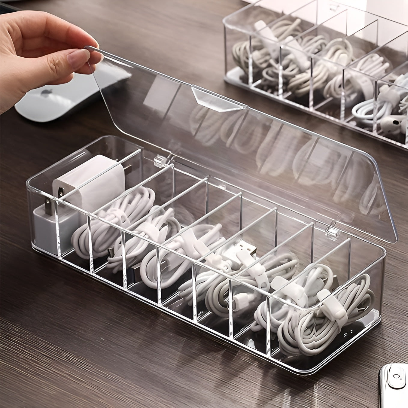 Caja de almacenamiento de cables – Detalle y presentación – NQLN Store Venezuela