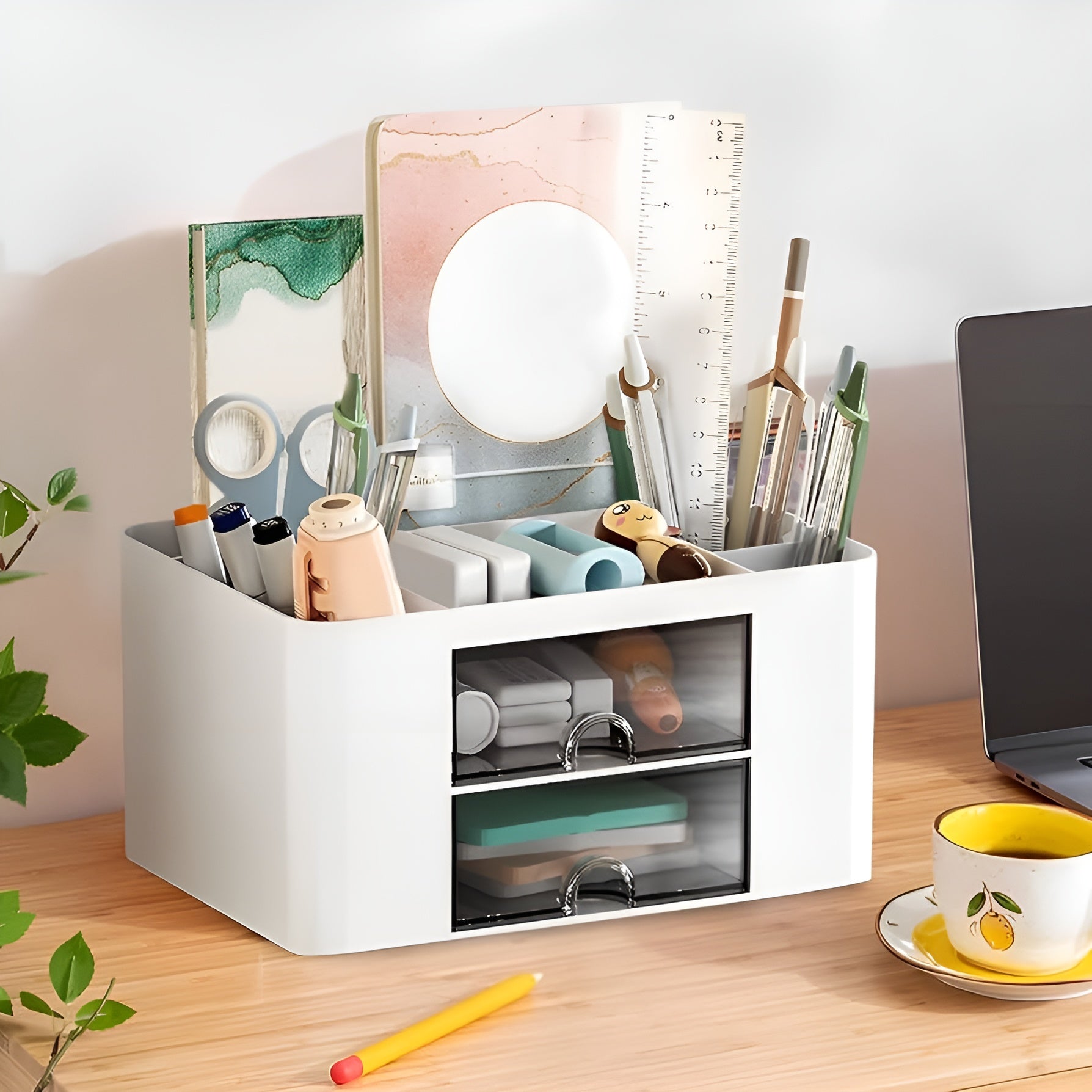 Organizador de escritorio de oficina con cajón – Presentación del producto – Comprar en NQLN Store