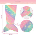 Manta de cola de sirena – Vista detalle del producto – NQLN Store