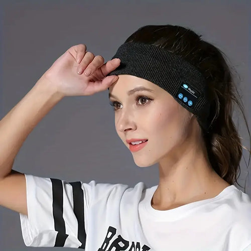 Cintillo con auriculares Bluetooth para ejercicio