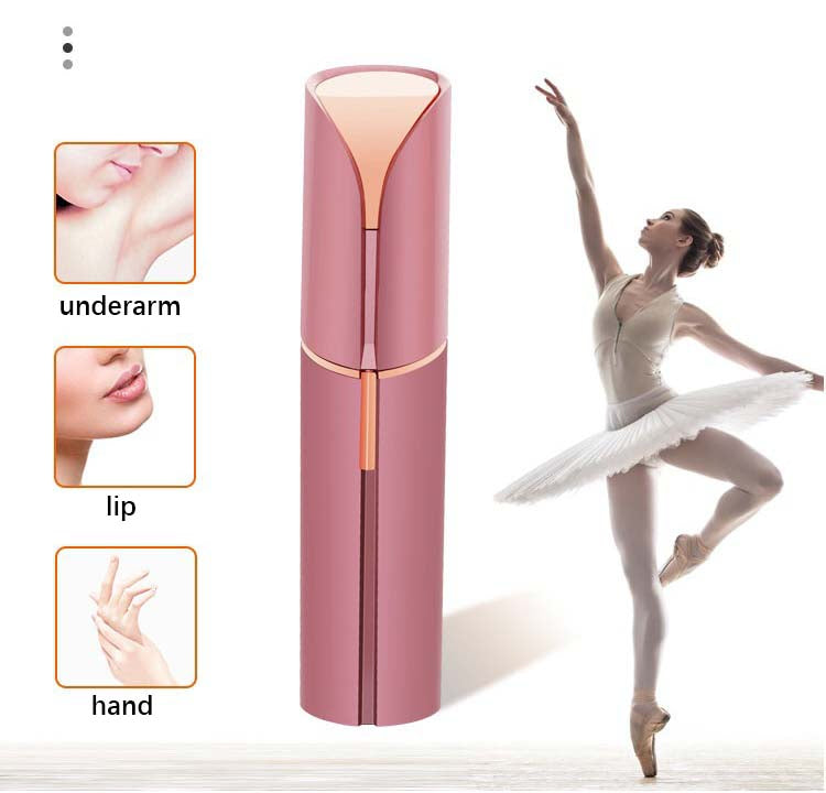 Mini depiladora facial