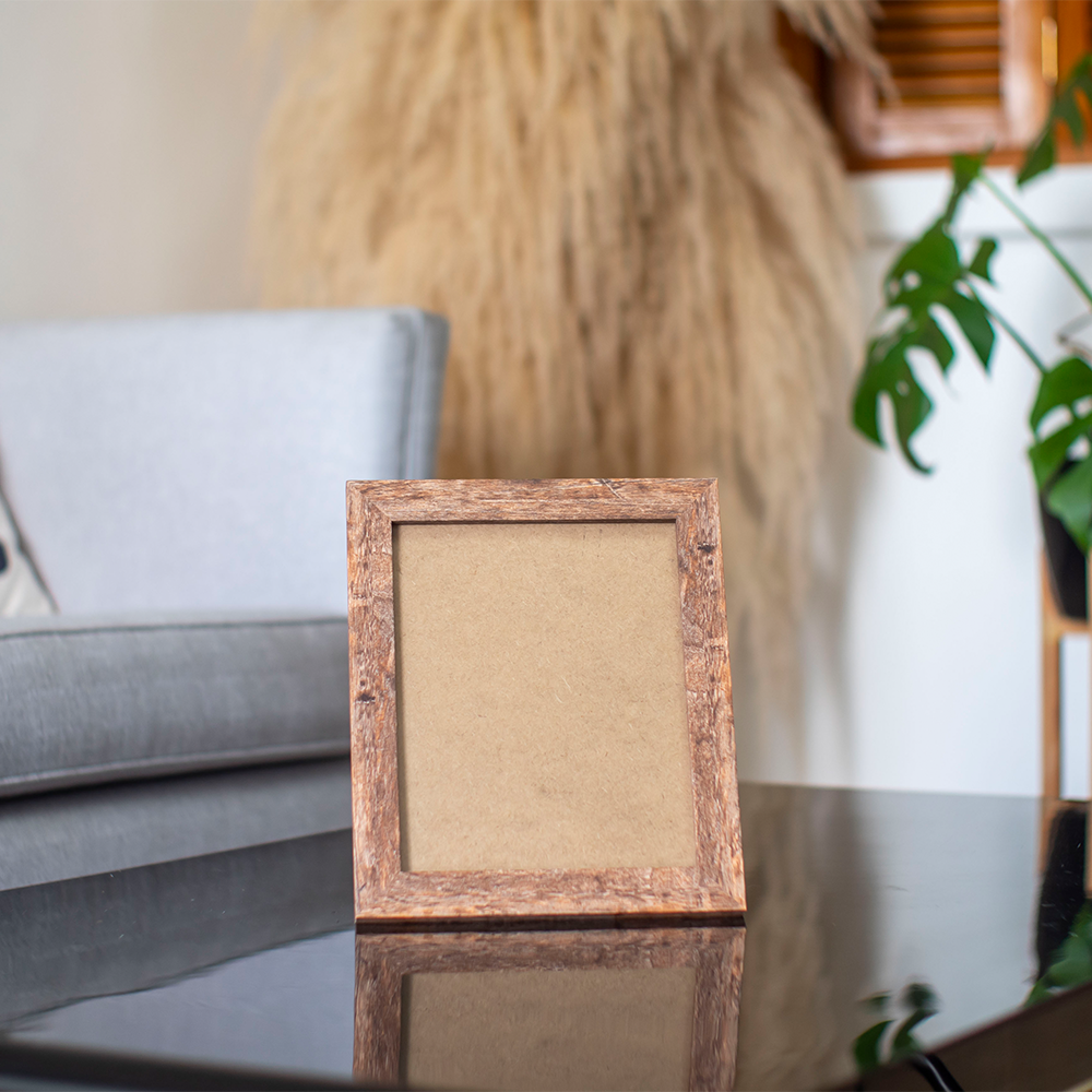 Portarretratos modernos de MDF con vidrio