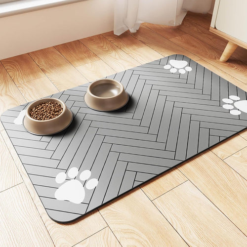 Alfombra de alimentacion para mascotas 40x60cm