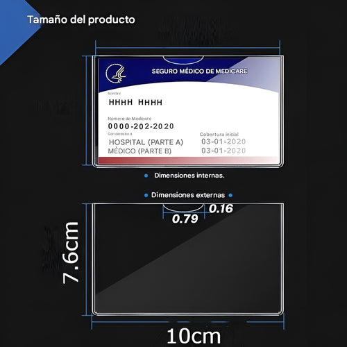 Fundas protectoras transparentes (Pack de 25)