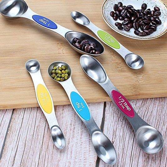 Juego de 8 cucharas medidoras magneticas