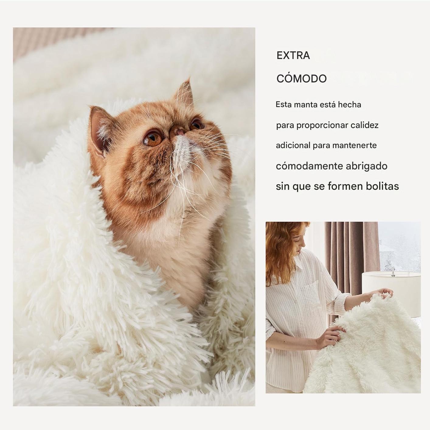Cobija blanca de piel sintetica – Comprar al mejor precio en NQLN Store Venezuela