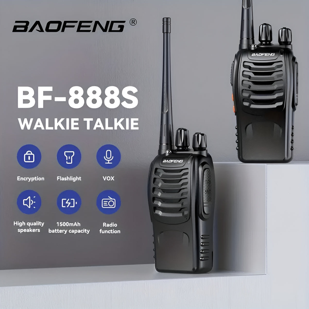 Radios de Comunicación Inalámbricos – Detalle y presentación – NQLN Store Venezuela