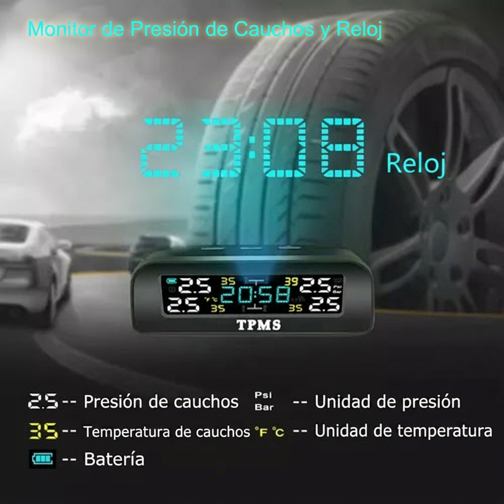 Monitor de presion de neumaticos