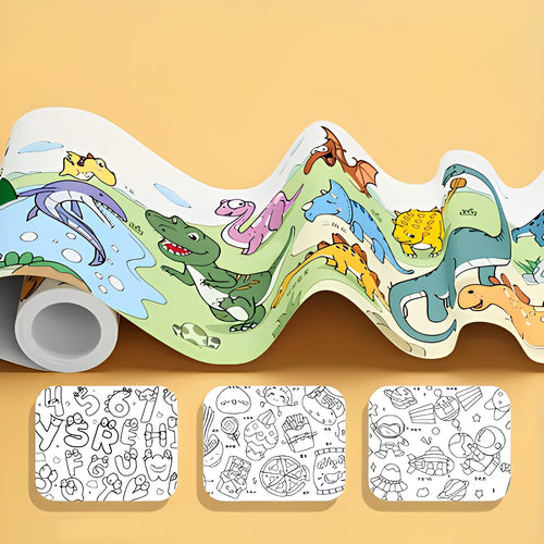 Rollo de papel para colorear de 300cm