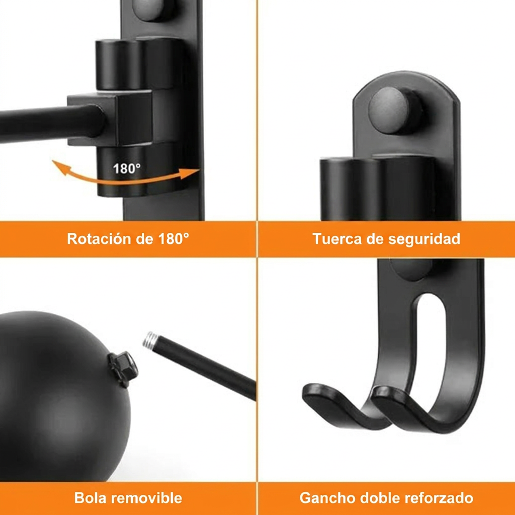 Soporte Casco y chaquetas De Moto