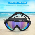 Lentes de Buceo Natacion UV piscina playa para adultos (2 unidades)