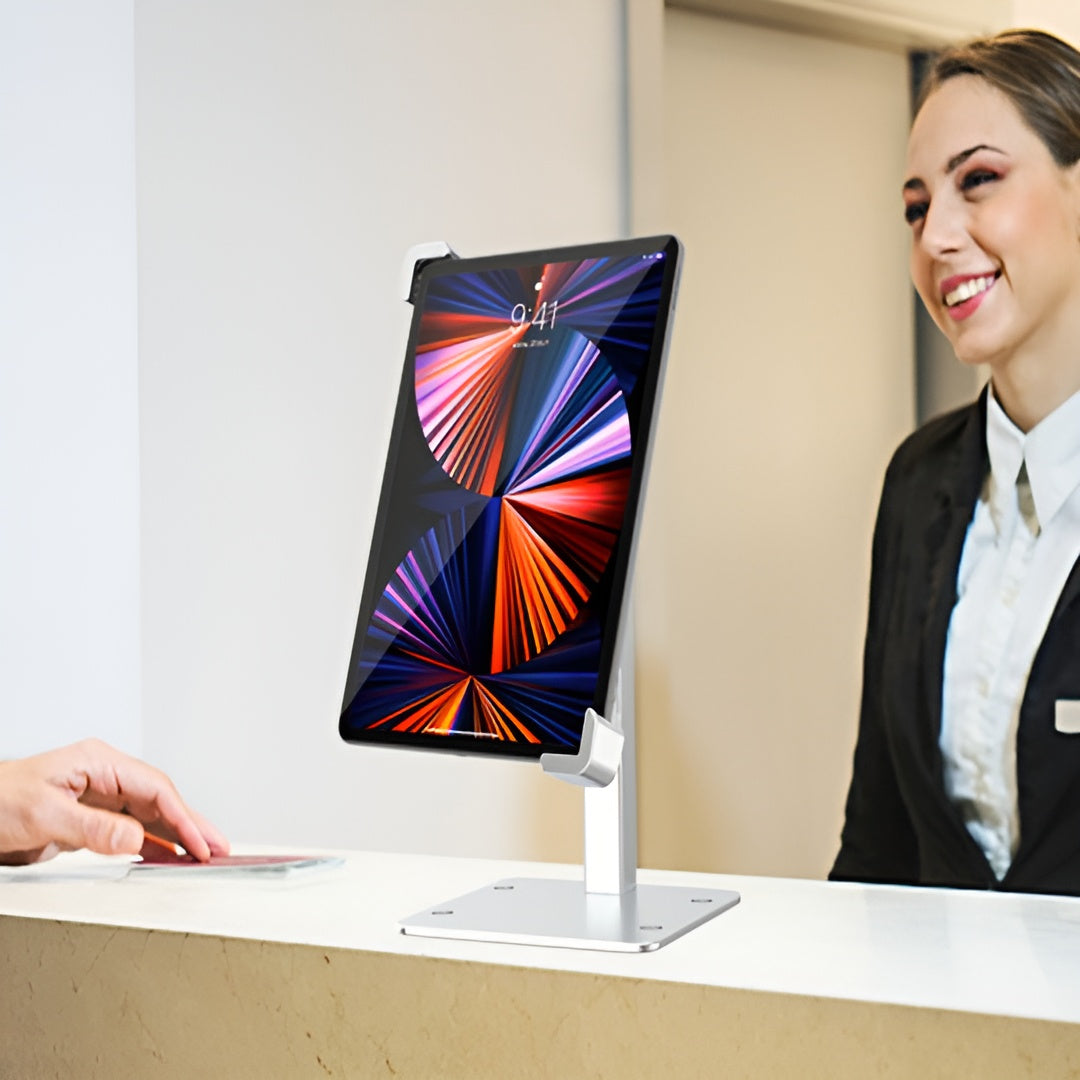 Soporte para tablet con seguridad y rotación 360°