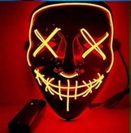 Mascara Led para disfraz