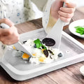 Tabla con espatula Casera Para Hacer Helados