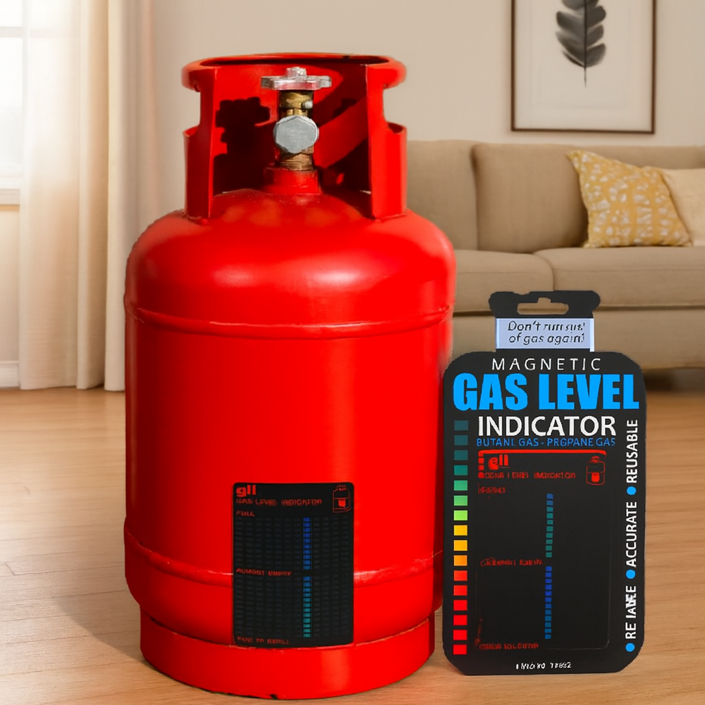 Indicador de nivel de gas en bombona