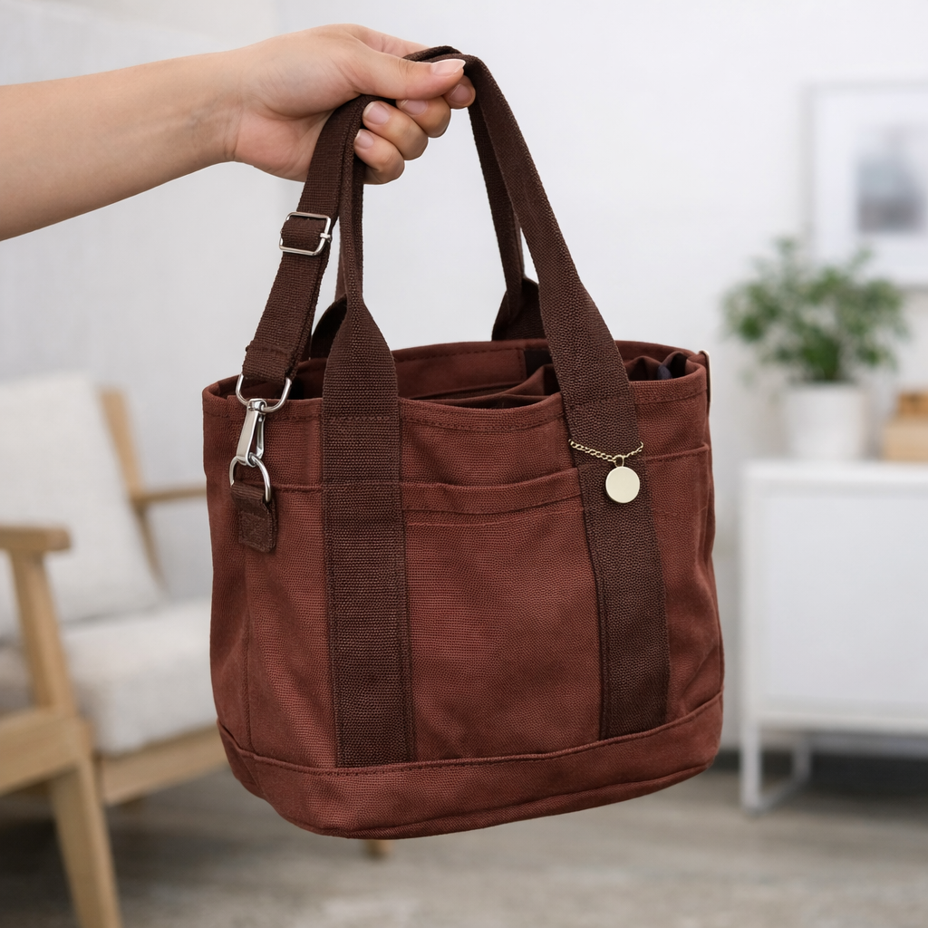 Bolsa de lona pequena con cremallera – Envío a toda Venezuela – NQLN Store